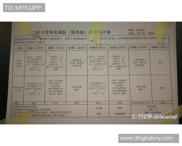 羽毛球女单比赛技术特点分析及科学训练计划制定